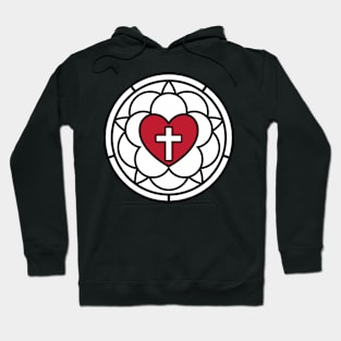 Martin Luther's symbol of the rose Hoodie